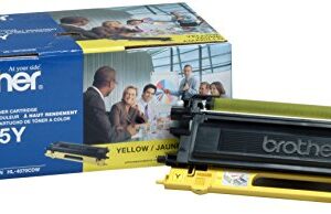 Brother TN115Y (Yellow) Toner Cartridge, High Yield: 4000 pages