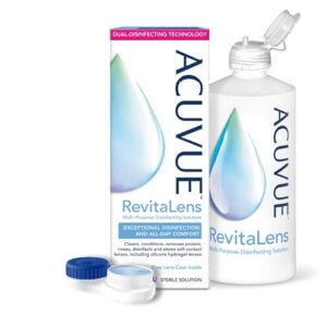 ACUVUE® RevitaLens Multi-Purpose Disinfecting Solution, 10 oz. (Pack of 4)