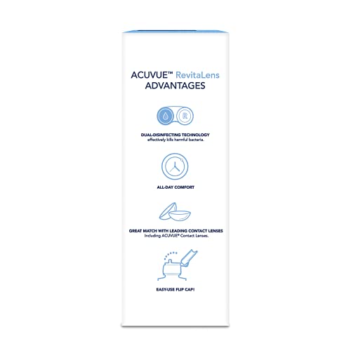 ACUVUE® RevitaLens Multi-Purpose Disinfecting Solution, 10 oz. (Pack of 4)