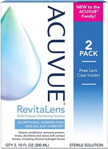 acuvue revitalens multi-purpose disinfecting solution 2 oz (2 count)