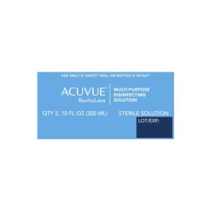 ACUVUE RevitaLens Multi-Purpose Disinfecting Solution 2 oz (2 Count)