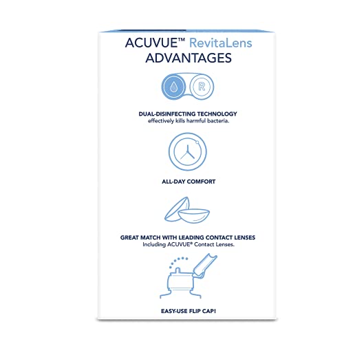 ACUVUE® RevitaLens Multi-Purpose Disinfecting Solution, 4 oz. (Pack of 4)