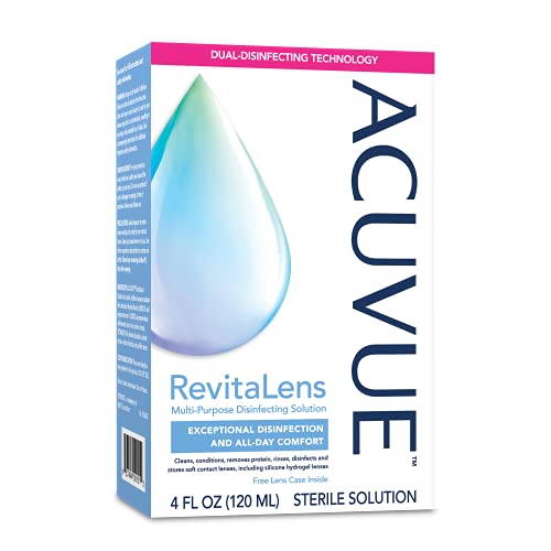 ACUVUE® RevitaLens Multi-Purpose Disinfecting Solution, 4 oz. (Pack of 4)