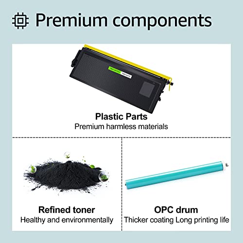 greencycle 1 PK TN430 TN460 Black Laser Toner Cartridge High Yield Compatible for Brother HL1440