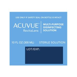 ACUVUE RevitaLens Multi-Purpose Disinfecting Solution, 2 x 10 oz. Twin Pack