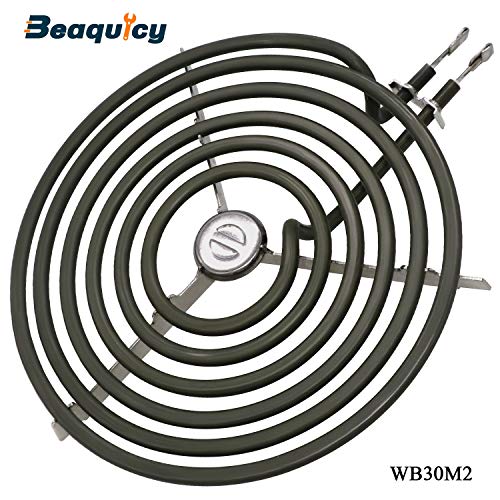 4 Pack ERS30M1 ERS30M2 Electric Stove Burner - Replacement for GE Hotpoint Kenmore,electric Range stove burner element replacement 6"and 8" - replaces WB30M1 and WB30M2 ge Stove Electric Burner