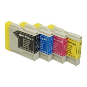 reinkme 4 pack compatible lc51 ink cartridges for brother mfc-440cn 5860cn