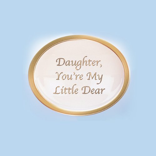 Bradford Exchange "You're My Little Dear" Daughter Porcelain Music Box