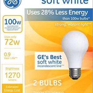 GE Lighting 63005 Light Bulb, Halogen 12 Count (Pack of 1), Soft White