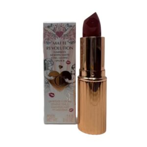 charlotte tilbury matte revolution mrs kisses limited edition golden peachy-pink lipstick