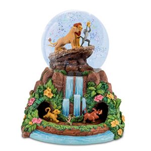 disney the lion king musical glitter globe