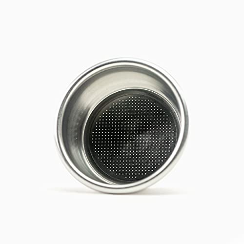 Crema Coffee Products | 54mm Portafilter Filter Basket for Breville Espresso Machines | Stainless Steel (Double Shot)