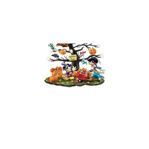 The Bradford Exchange Disney Trick Or Treat Illuminated Halloween Tabletop Tree