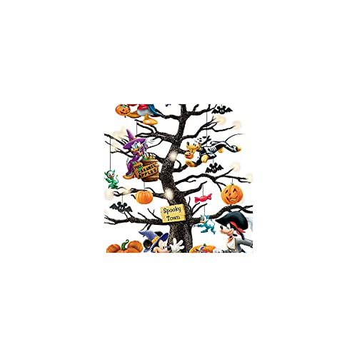 The Bradford Exchange Disney Trick Or Treat Illuminated Halloween Tabletop Tree