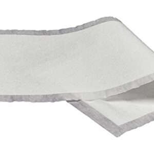 Medline Skinfold Dry Sheet, Skin Moisture Management, Soft, Non-Chafing, Pre-Cut & Ready to Use, 6" x 14" (10 Count)