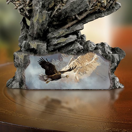 The Bradford Exchange The Canyon Majesty Eagle Sculpture