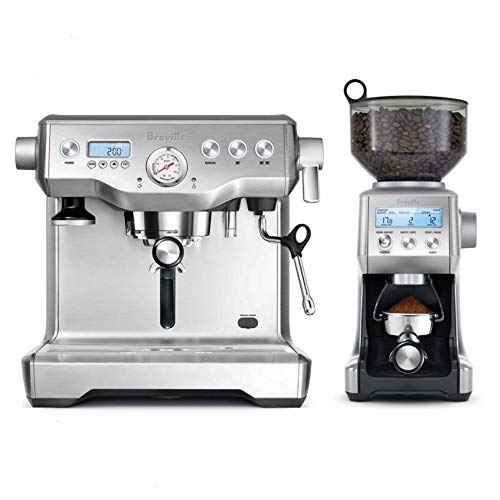 Breville Dynamic Duo Dual Boiler Espresso Machine and Smart Grinder Pro Package, Stainless Steel - BEP920BSS