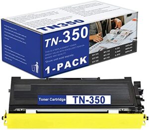 1 pack black tn350 tn350 toner cartridge replacement for brother tn350 dcp7010 7020 7025 intellifax 282