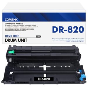 dr820 dr-820 dr 820 drum: compatible 1pack tn850 drum replacement for brother mfc-l5850dw mfc-l5900dw hl-l6200dw mfc-l6700dw mfc-l5800dw hll6200dw hl-l5200dw l5200dwt hl-l5100dn printer