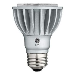 ge nighthawk dimmable led light bulb, par20 indoor floodlight, 12-watt (100-watt replacement), 1100 lumen, warm white, medium base, 1-pack par20 led light, recessed light bulb, led floodlight