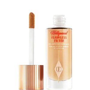 charlotte tilbury hollywood flawless filter face foundation primer & highlight – 1 oz full size (shade 2)