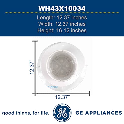 GE WH43X10034 Agitator Assembly for Washer