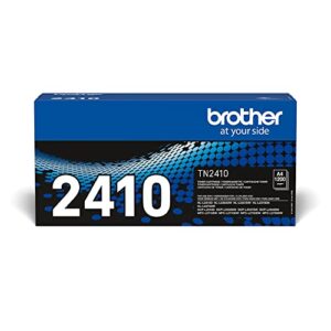 brother tn-2410 toner cartridge, black, single pack, standard yield, includes 1 x toner cartridge, brother genuine supplies