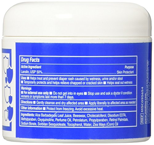 Medline Medseptic Skin Protectant Cream, 4 Ounce (Pack of 1) - Packaging May Vary