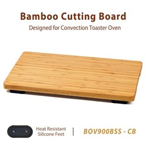 Cutting board Compatible with Breville BOV900BSS the Smart Oven Air Fryer Pro, Accessories for Countertop Convection Oven, With Heat Resistant Silicone Feet, Creates Storage Space, Protects Cabinets