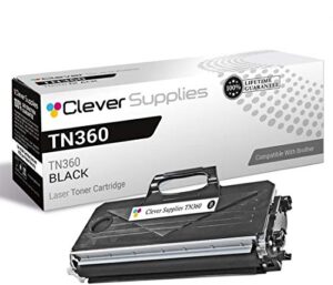 cs compatible toner cartridge replacement brother tn360 tn-360 black dcp 7040 7030 7045n mfc-7320 7340 7440 7345dn 7840n 7440n 7840w hl-2120 2130 2125 2140 2150n 2170w