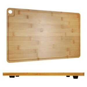 ANFU Cutting Boards Compatible with Breville BOV800XL/845BSS/860BSS, Butcher Block for Toaster Smart Oven Pro Air Fryer, Increates Storage space and Protects Cabinets (17.8x10.8 inch)