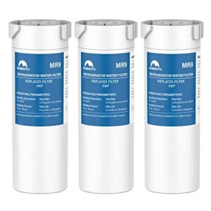 marriotto xwf water filter replacement for ge xwf refrigerator water filter, 3 pack (not xwfe)
