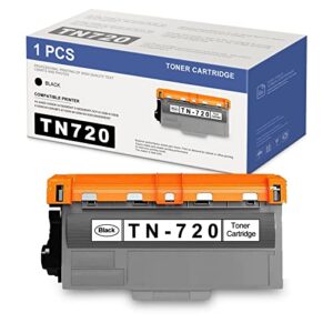 vaserink tn720 tn-720 toner cartridge compatible replacement for brother hl-5440d, dcp-8110dn , mfc-8710dw 8950dw/dwt printer ink, tn7201pk