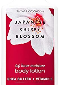 Bath & Body Works Japanese Cherry Blossom Set - Shower Gel 10 oz, Fragrance Mist 8 oz, Body Lotion 8 oz