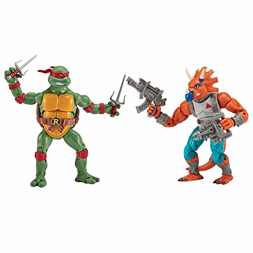 Teenage Mutant Ninja Turtles Raph vs. Triceraton 2 Pack