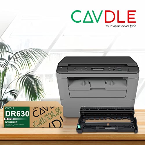 CAVDLE DR-630 Compatible Drum Unit Replacement for Brother DR630 Work with HL-L2300D HL-L2305W HL-L2360DN HL-L2380DW MFC-L2680W MFC-L2685DW MFC-L2705DW MFC-L2707DW DCP-L2500D DCP-L2520DW Printers