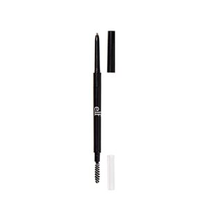 e.l.f., Ultra Precise Brow Pencil, Creamy, Micro-Slim, Precise, Defines, Creates Full, Natural-Looking Brows, Tames and Combs Brow Hair, Taupe, 0.002 Oz