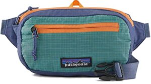 patagonia ultralight black hole mini hip pack, fresh teal