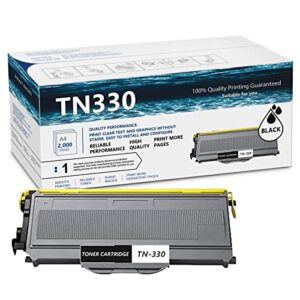 tn330 toner cartridge: tn 330 tn-330 black toner cartridge compatible replacement for brother mfc-7840w toner cartridge dcp-7040 dcp-7030 mfc-7340 mfc-7440n hl-2140 hl-2150n hl-2170w printer 1pk