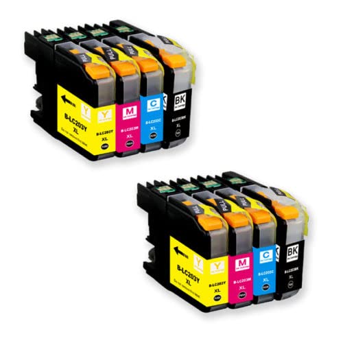 Inkpro Compatible Ink Cartridge Replacement for Brother LC201 LC203XL LC203 XL for MFC J480DW MFC J485DW J880DW J460DW J4620DW J4420DW MFC J5520DW MFC J680DW Printer (Black)