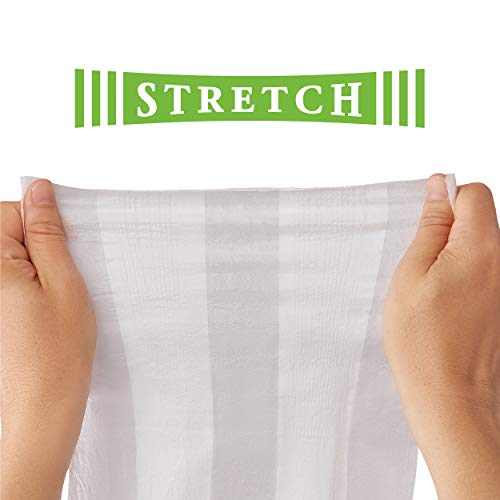 Medline - FRSE2 FitRight Stretch Extra Adult Diapers, Disposable Incontinence Briefs with Tabs, Moderate Absorbency, Large / X-Large, 51"-70", 4 packs of 20 (80 total)