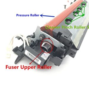 TJPARTS Upper Fuser Roller + Pressure Roller + Cleaner Pinch Roller S Set Compatible with Brother HL-3100 HL-3140 HL-3150 HL-3170 HL-3180 MFC-9130 MFC-9330 MFC-9340 MFC-9335 DCP-9270 DCP-9020