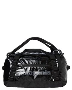 patagonia backpack, black, hole duffel bag 40l