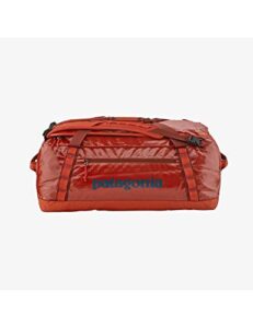 patagonia black hole duffel 55l bag, unisex adult, hot ember, one size