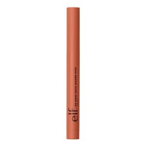 e.l.f. no budge matte shadow stick, one-swipe cream eyeshadow stick, long-wear & crease resistant, matte finish, groovy