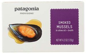 patagonia provisions smoked mussels, 4.2 oz