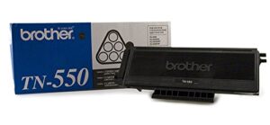 brother tn550 original toner cartridge, black – in retail packaging