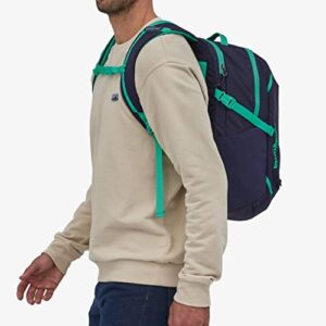 Patagonia Refugio Daypack Backpack (Classic Navy with Fresh Teal - 26L)