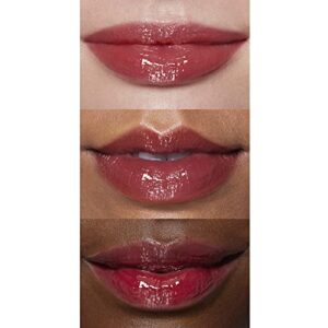 e.l.f. Lip Lacquer, Nourishing, Non-Sticky Ultra-Shine Lip Gloss With Sheer Color, Infused With Vitamins A & E, Vegan & Cruelty-Free, Cherry Bomb