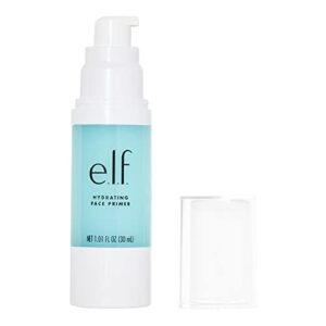 e.l.f. hydrating face primer, makeup primer for a flawless, smooth canvas, infused with grape, vitamins a, c, & e, vegan & cruelty-free, 1.01 oz